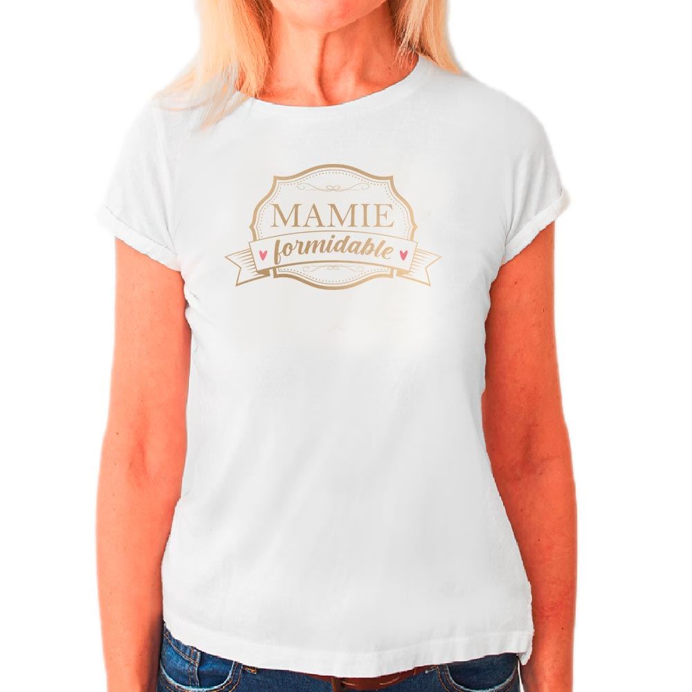 T shirt "mamie formidable" s