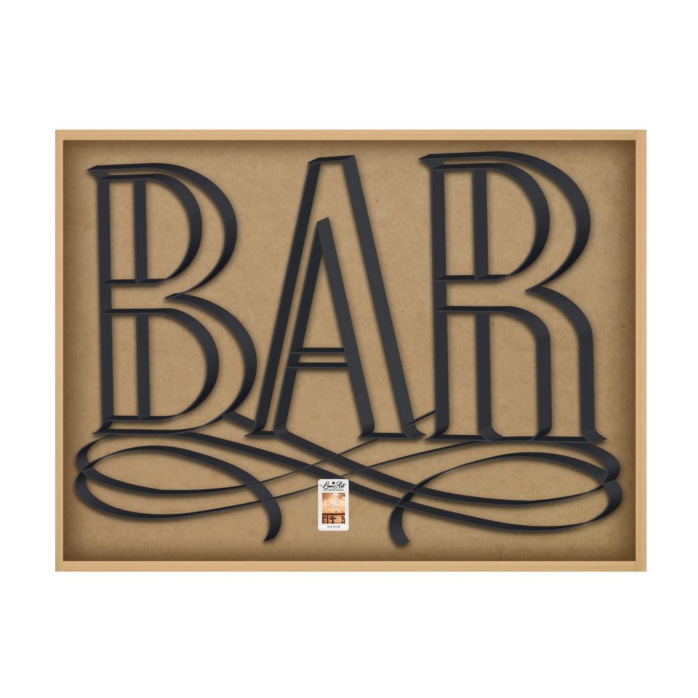 Deco metal "bar"