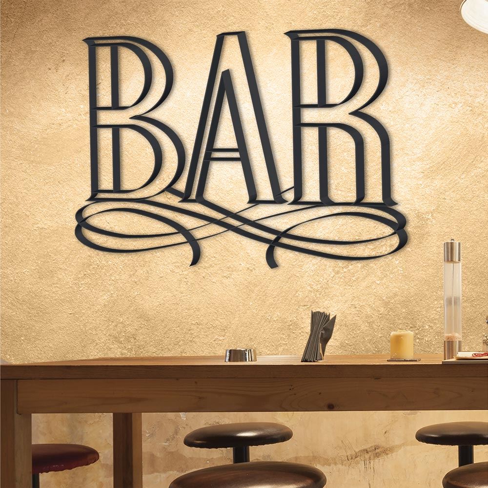 Deco metal "bar"