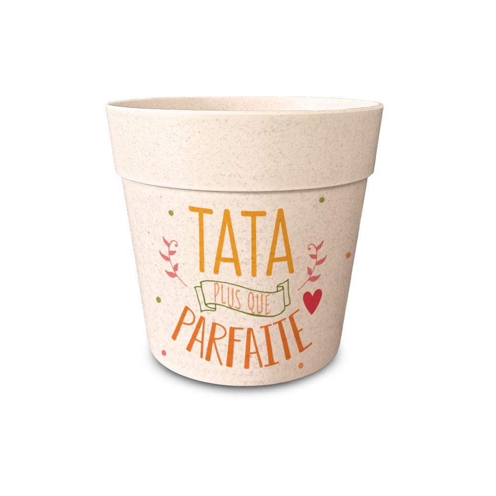 Pot/cache pot bambou "tata"