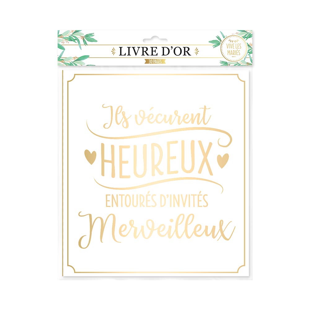 Livre d or mariage