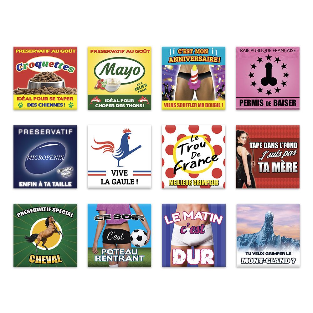 Preservatif humo 12mods /72pcs