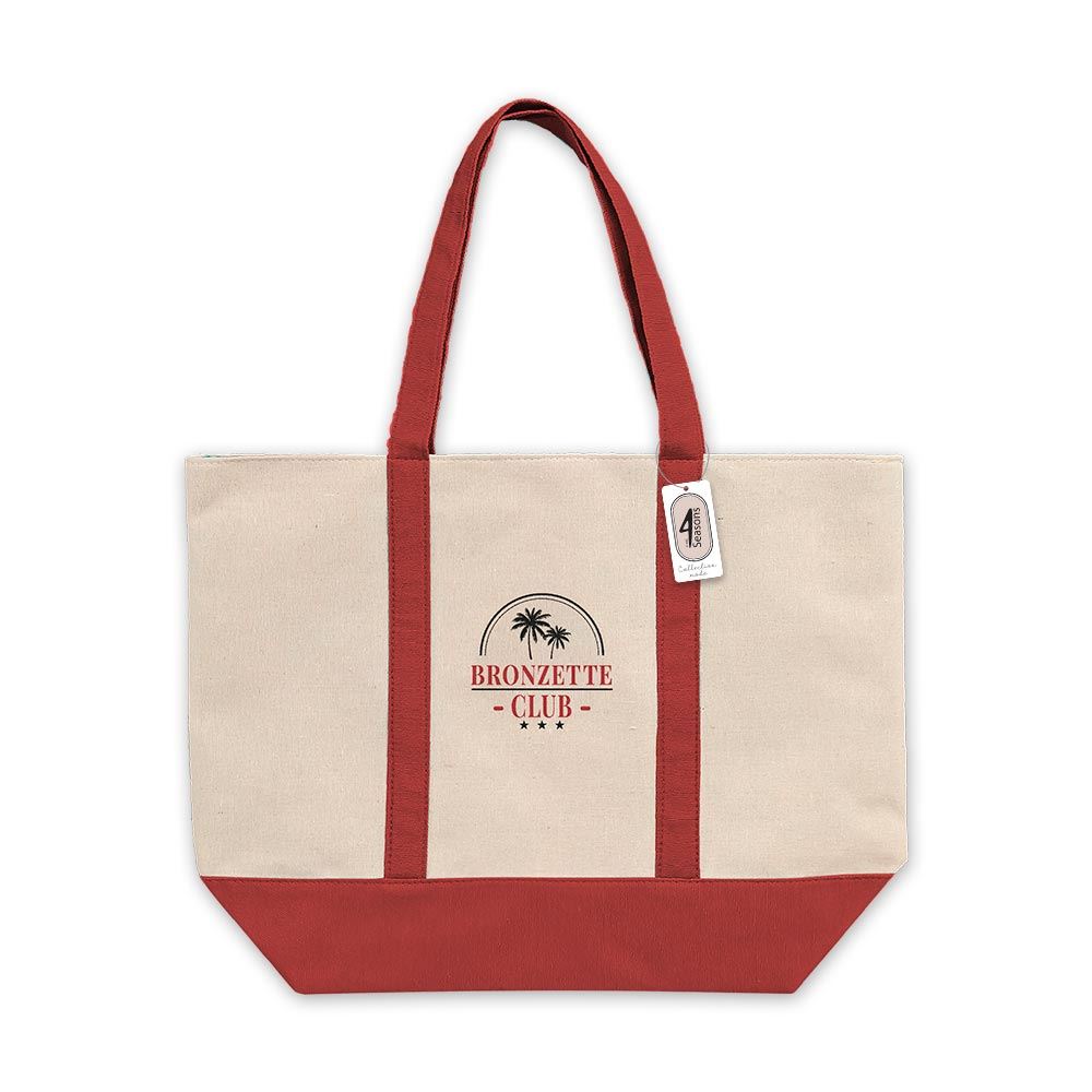 Sac cabas "bronzette club"