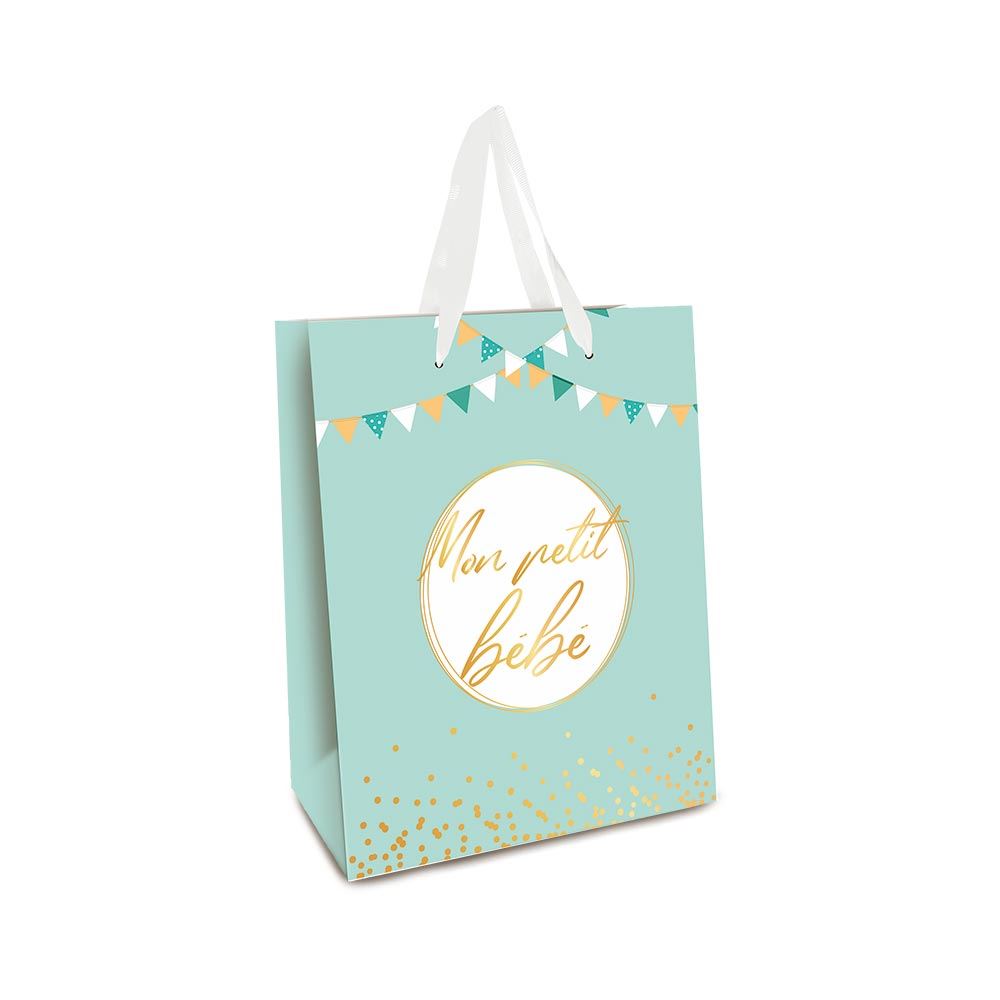 Pochette gm baby shower garcon