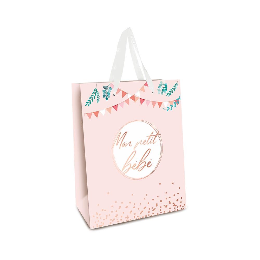 Pochette pm baby shower fille