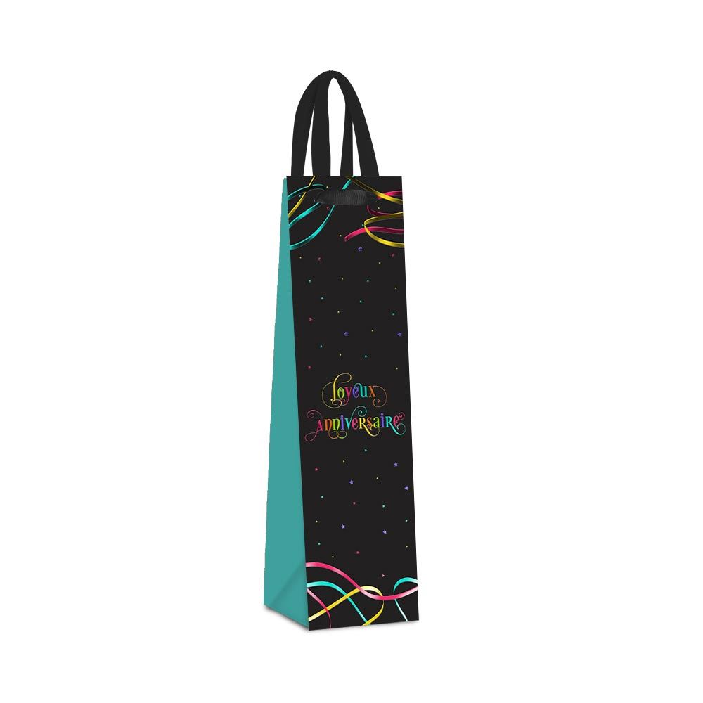 Pochette cadeau vin anniv