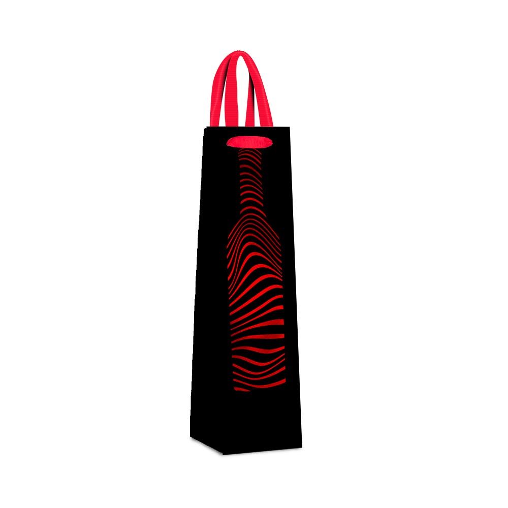 Pochette cadeau vin bouteille