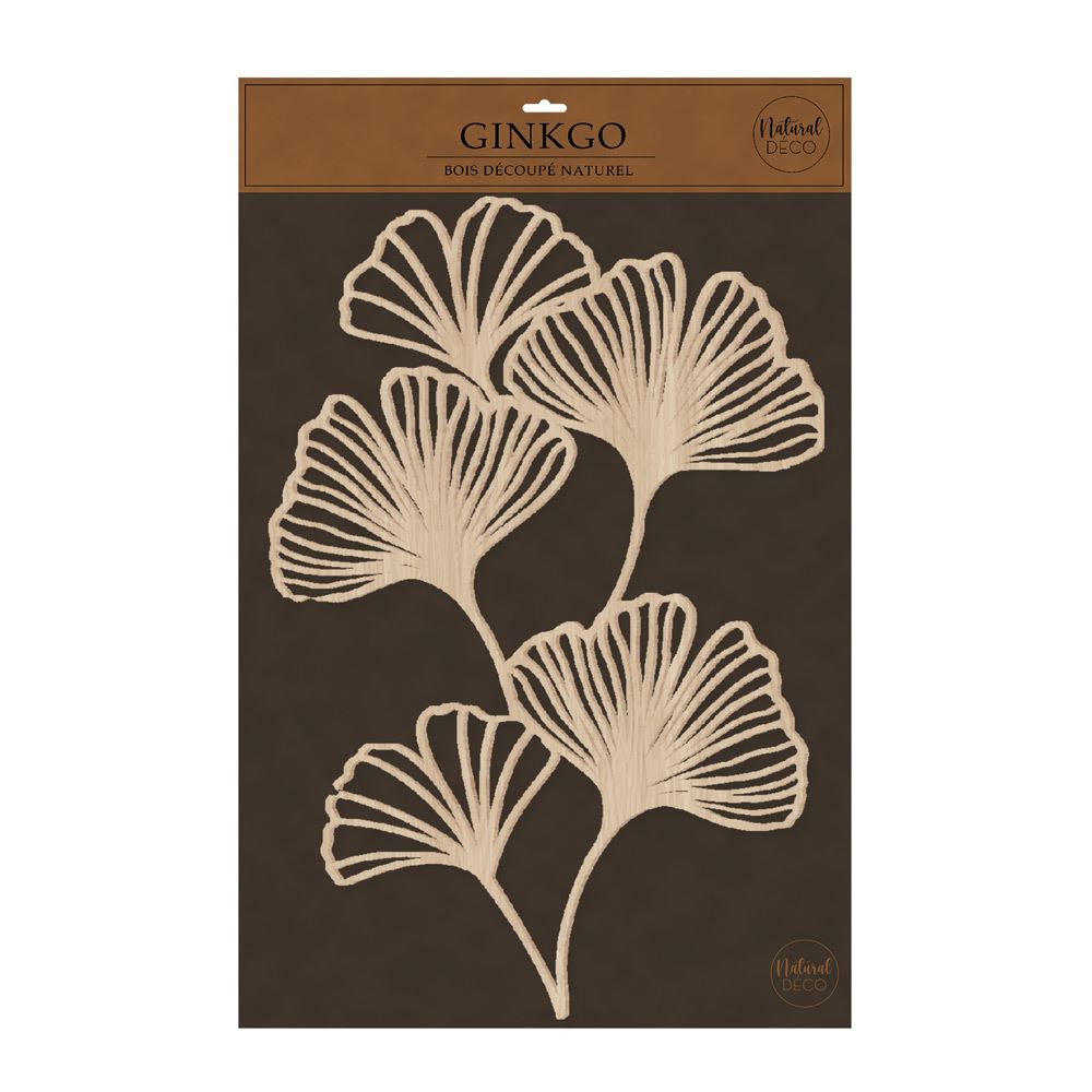 Ginkgo deco bois