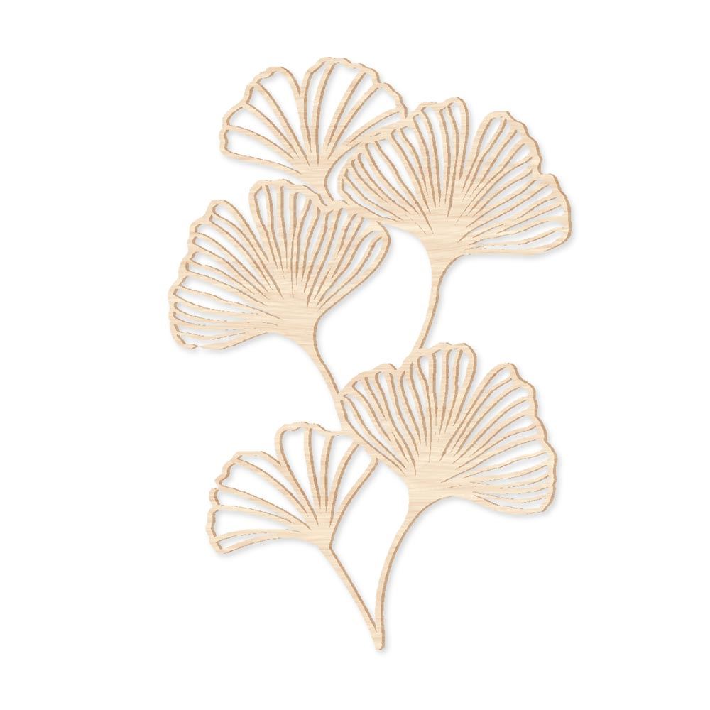 Ginkgo deco bois