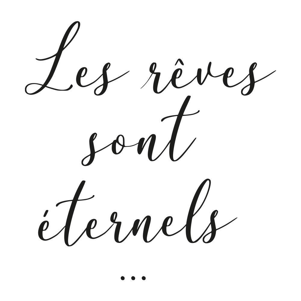 Sticker gm "les reves...eternels"