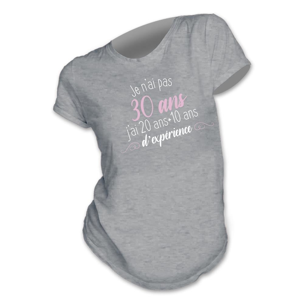 T-shirt femme "30ans..." m