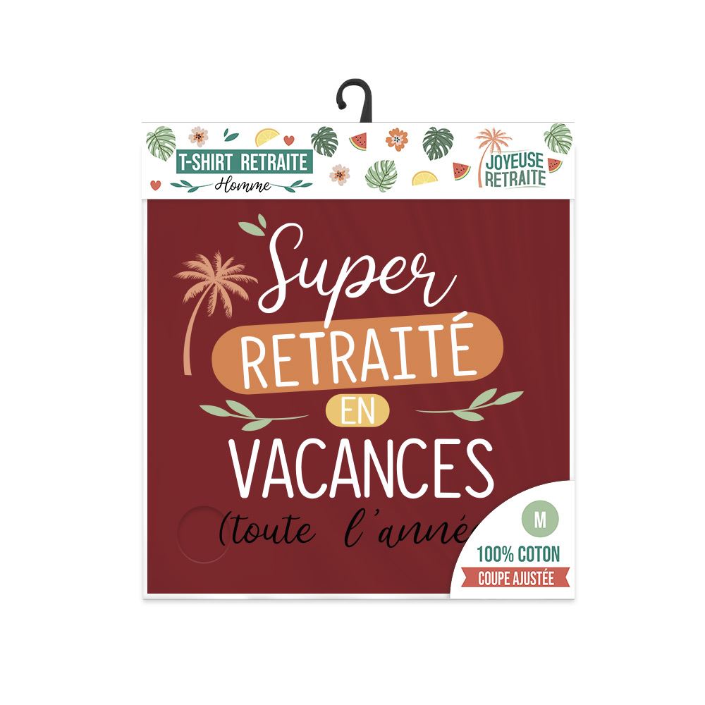 T shirt super retraite m