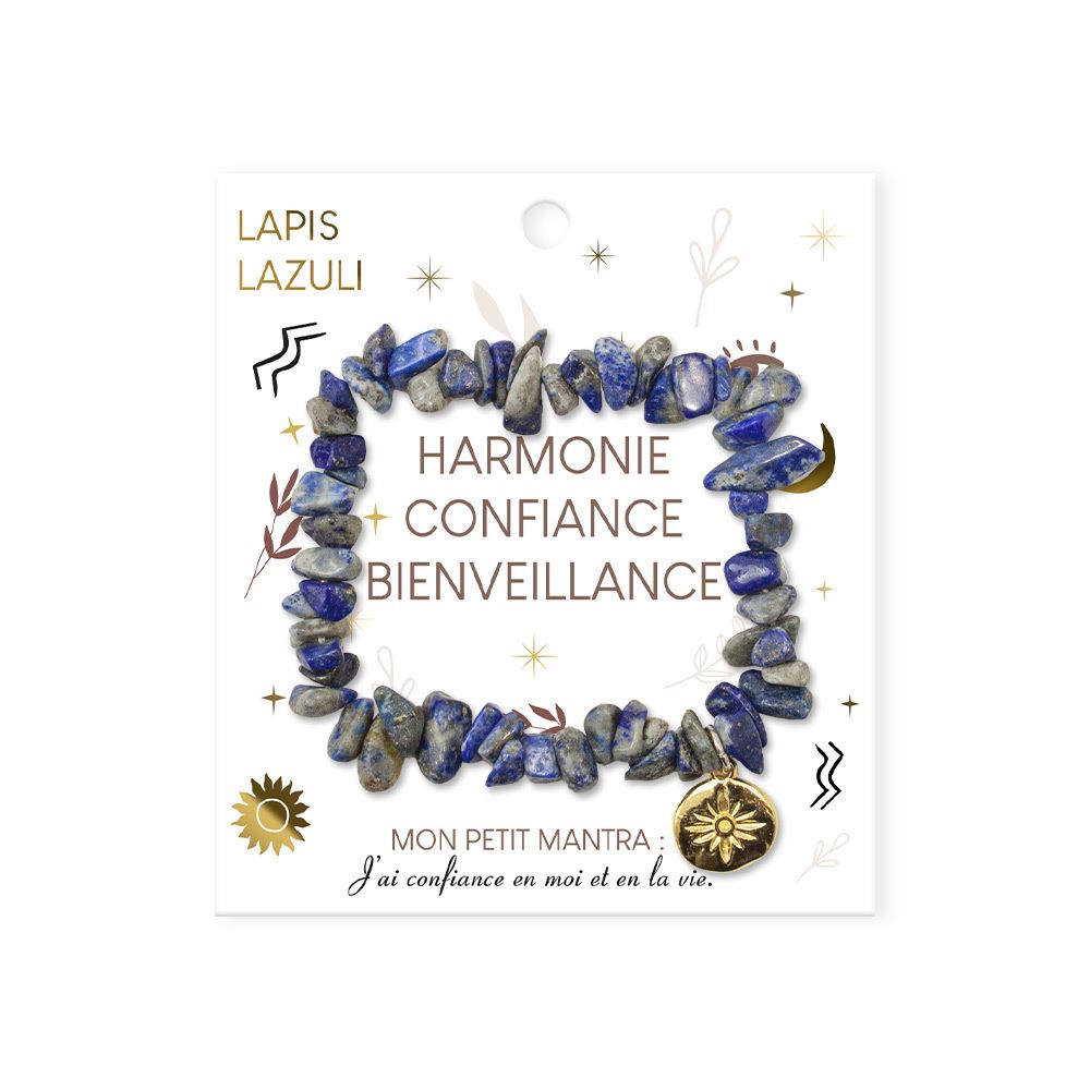 Bracelet baroque lapiz lazuli