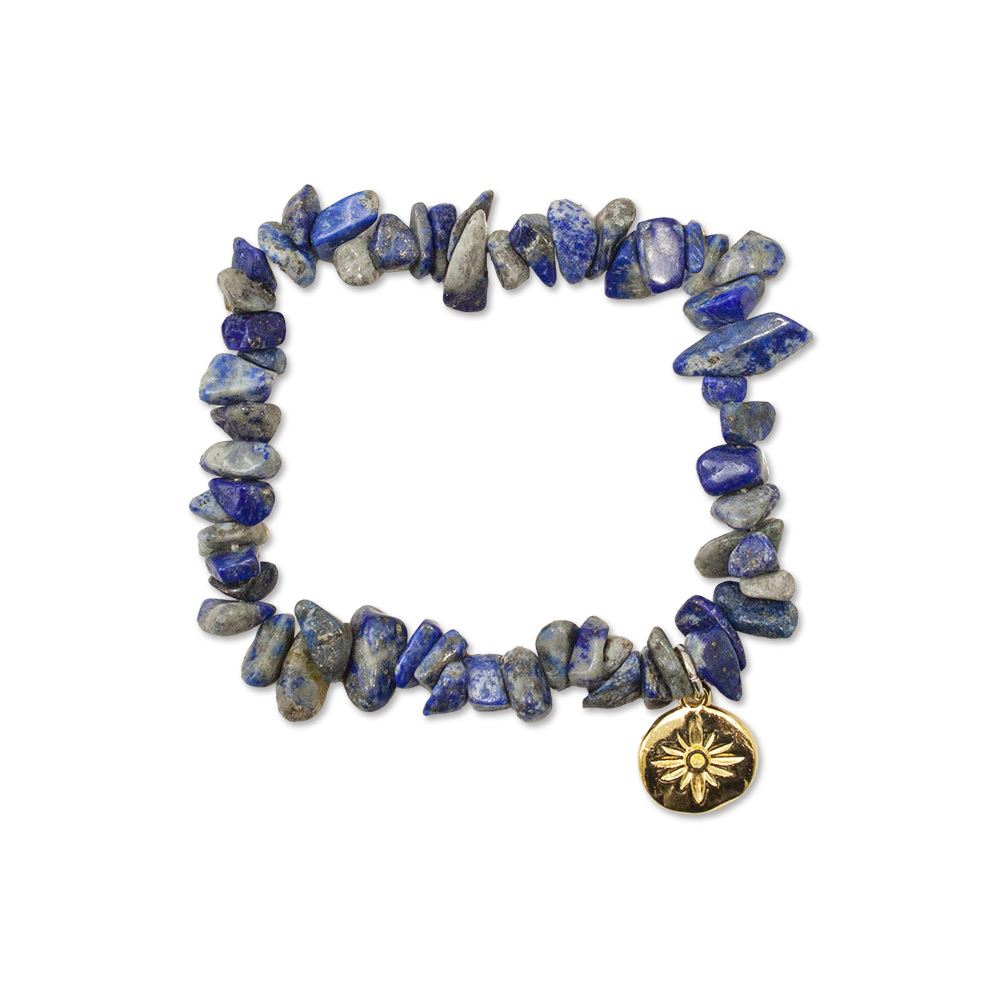 Bracelet baroque lapiz lazuli
