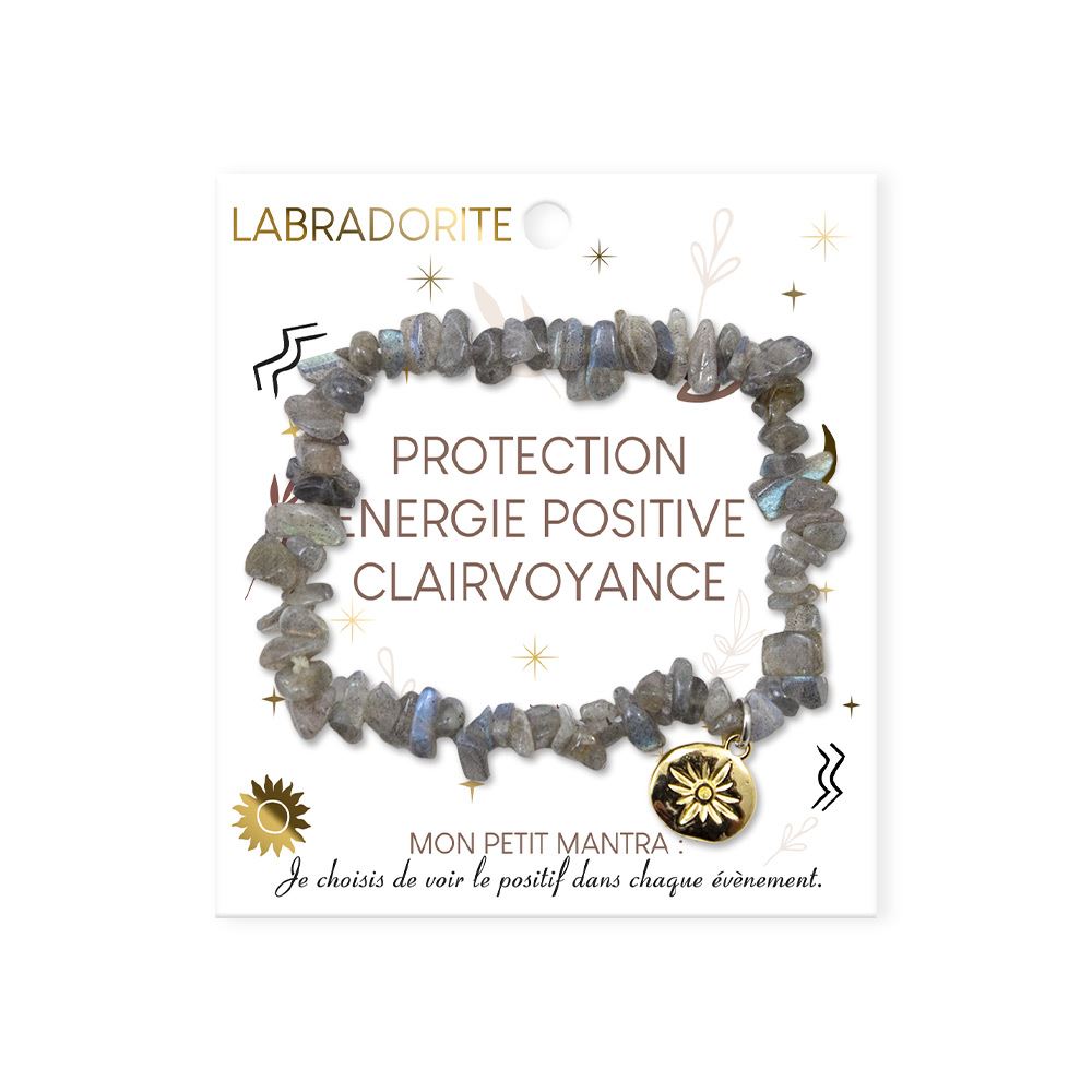 Bracelet baroque labradorite