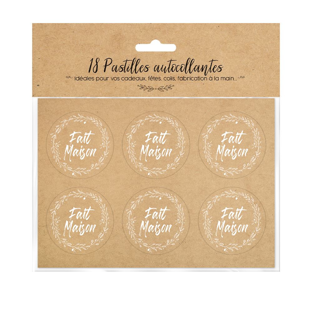 Sachet 18 pastilles "fait maison"