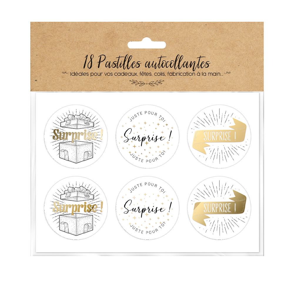 Sachet 18 pastilles "surprise"