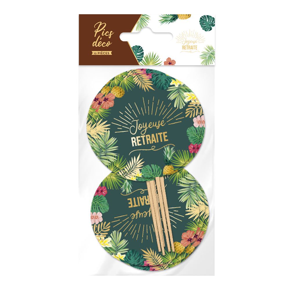 Pics deco "joyeuse retraite"