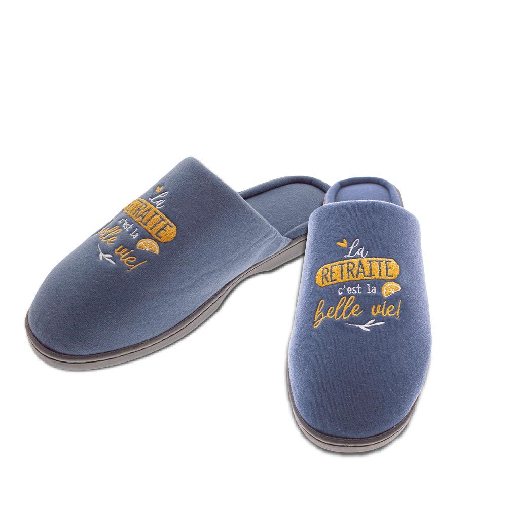 Pantoufles retraite homme 40-42