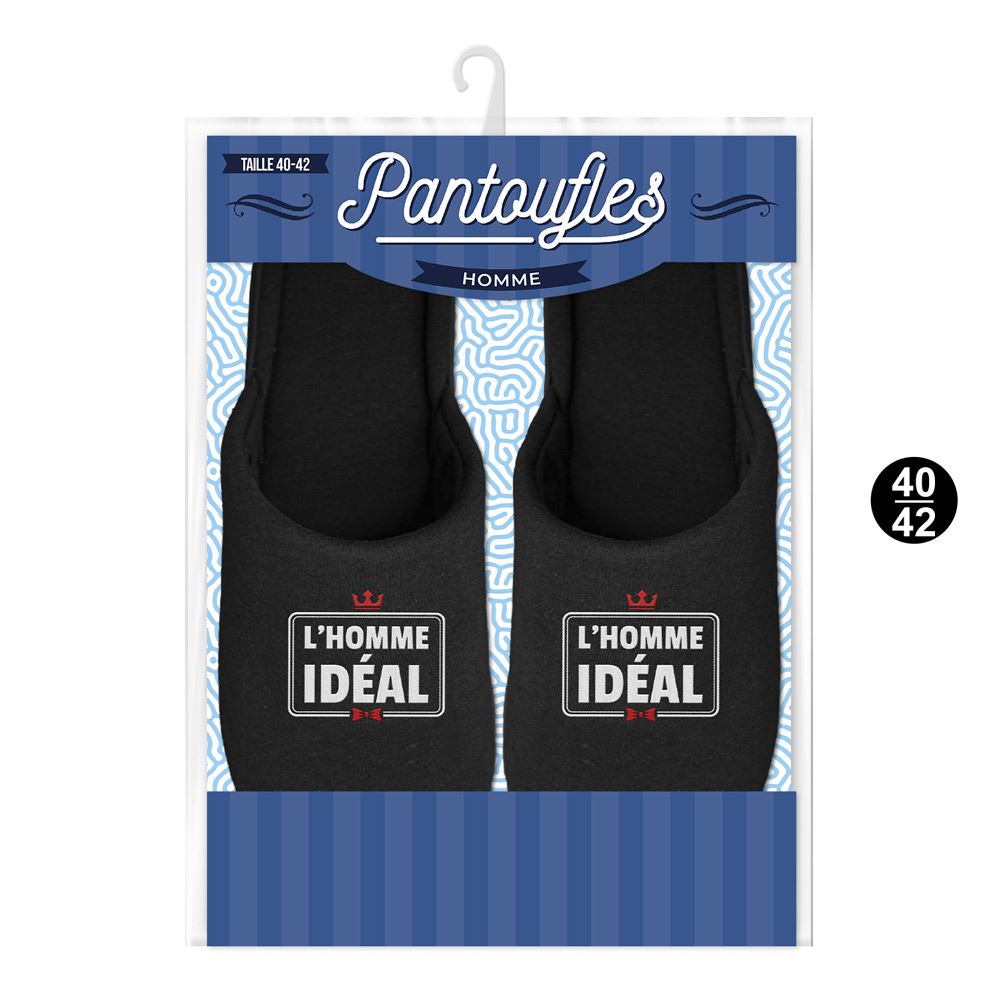 Pantoufles l homme ideal 40-42