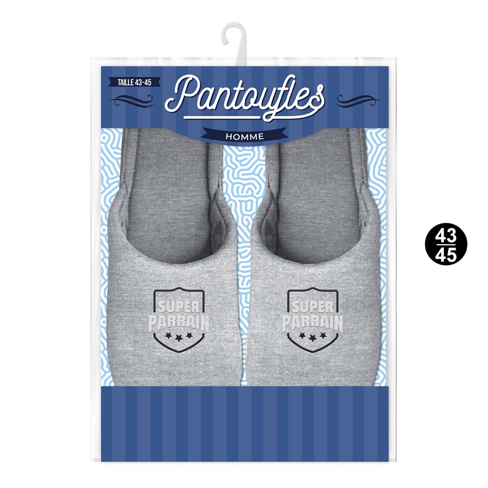 Pantoufles super parrain 43-45