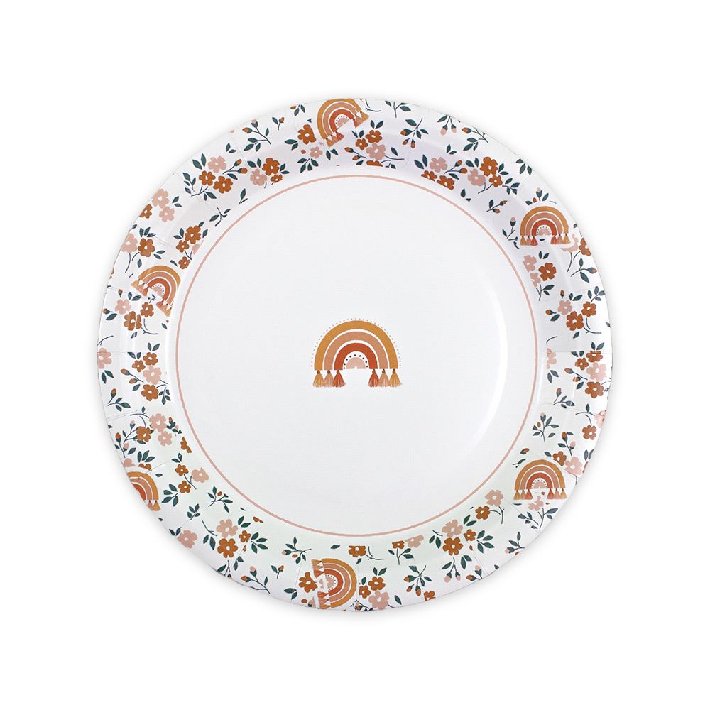 Pack 6 assiettes boheme fille
