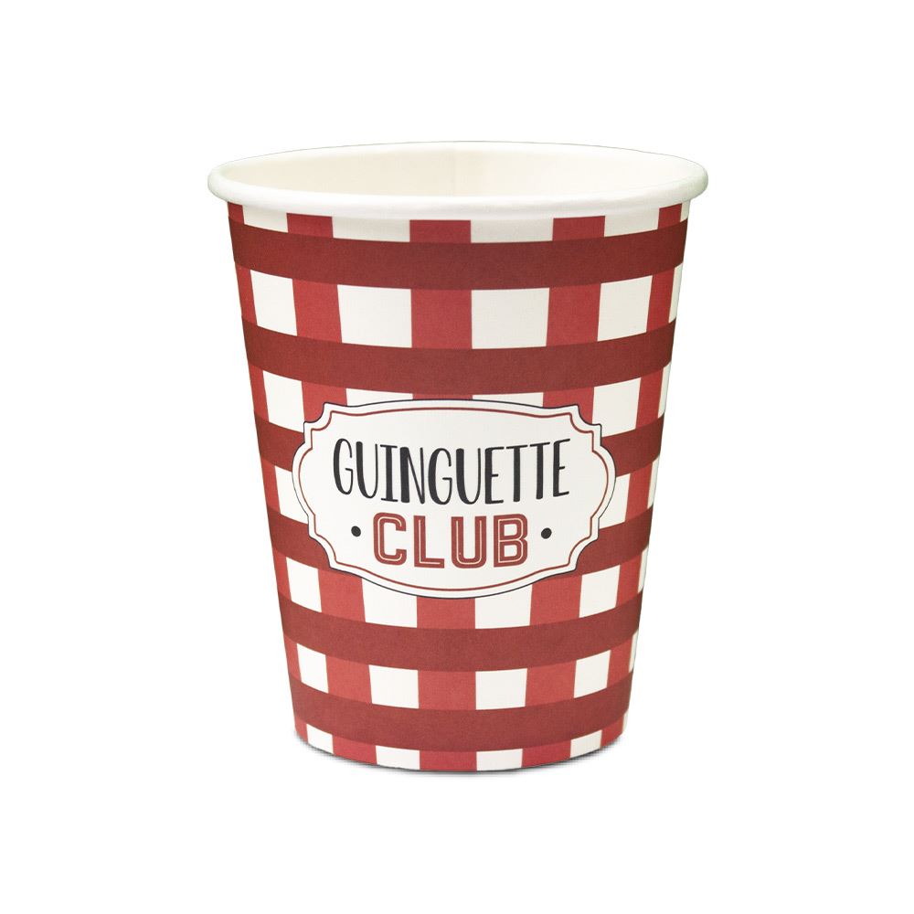 Pack 6 gobelets "guinguette club"
