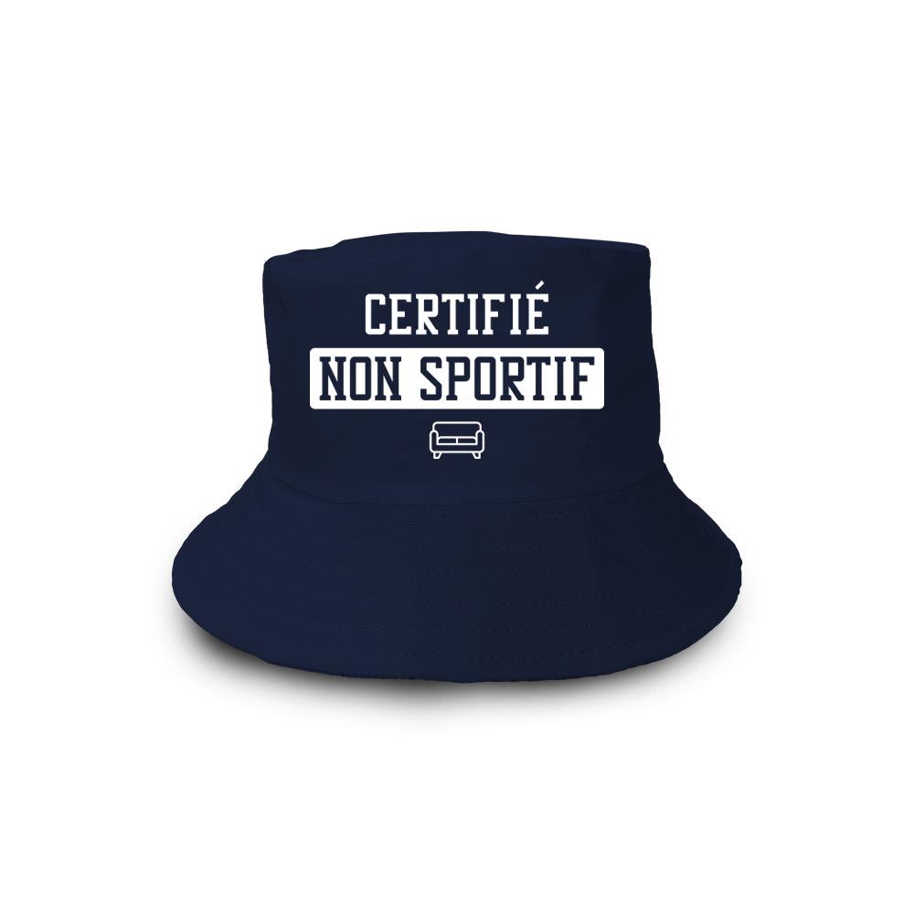 Bob "certifie non sportif"