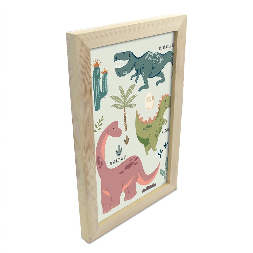 Cadre dinosaures 20x30cms