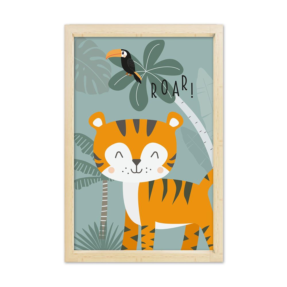 Cadre tigre 20x30cms