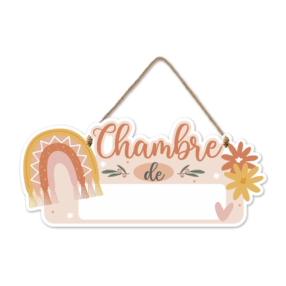 Plaque personnalisable arche