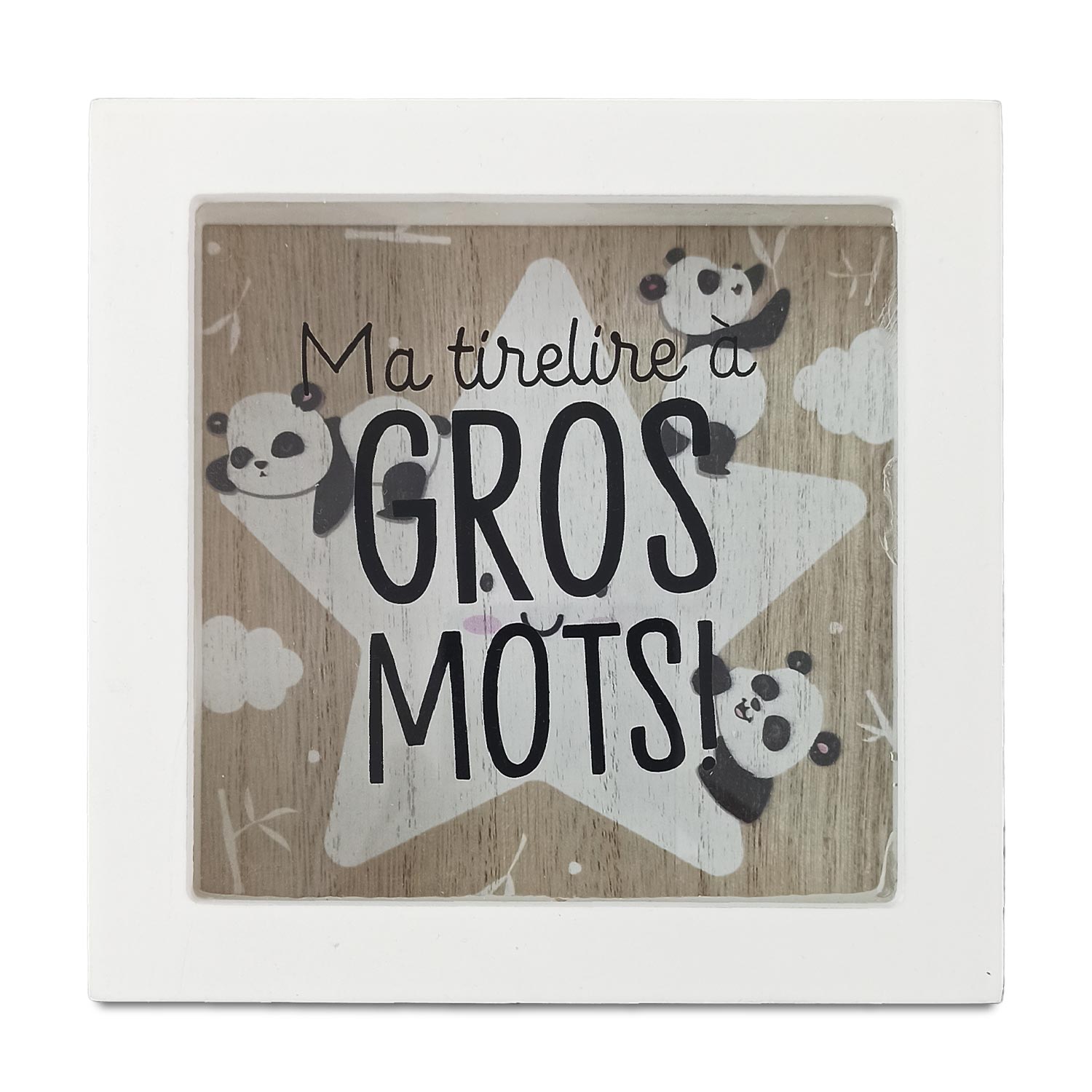 Tirelire "gros mots"
