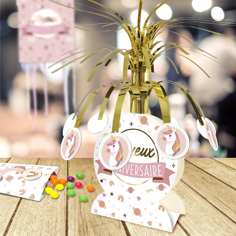 Rubrique Thème Party Licorne