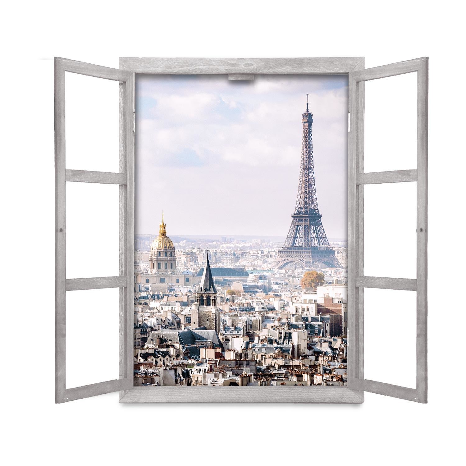 Fenetre tableau vue paris
