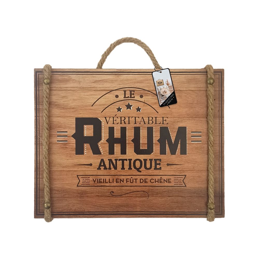 Plaque caisse rhumantique