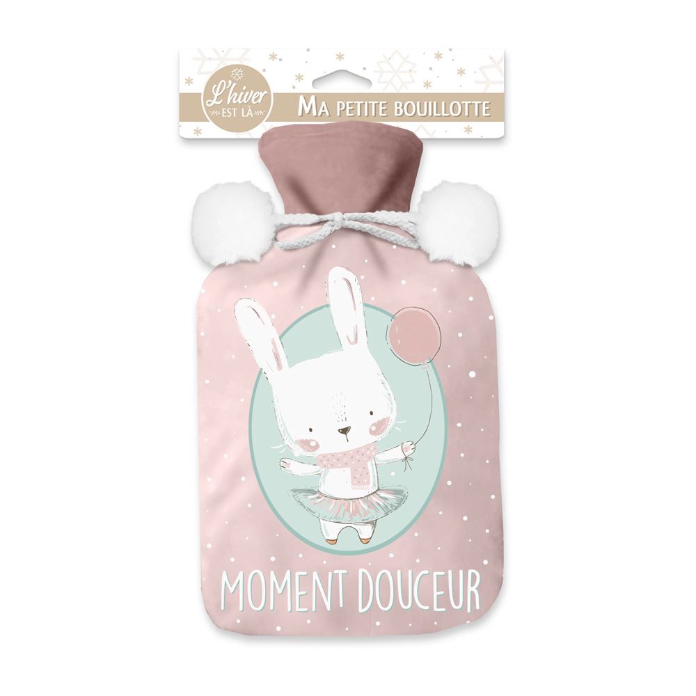 Bouillotte polaire "moment douceur"