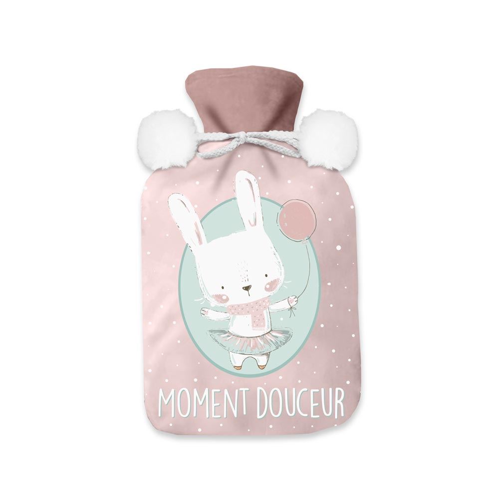 Bouillotte polaire "moment douceur"