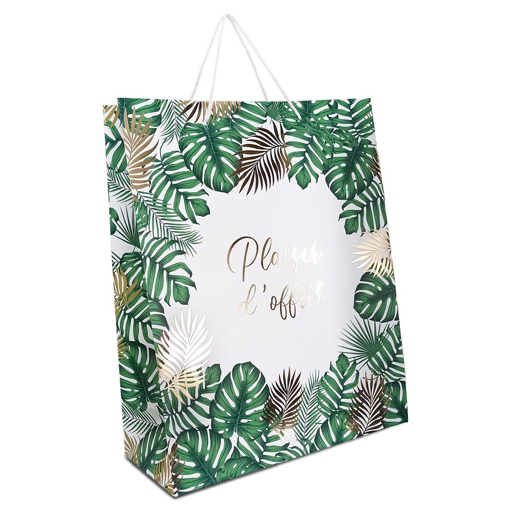 Pochette cadeau plaisir d offrir tropical gm