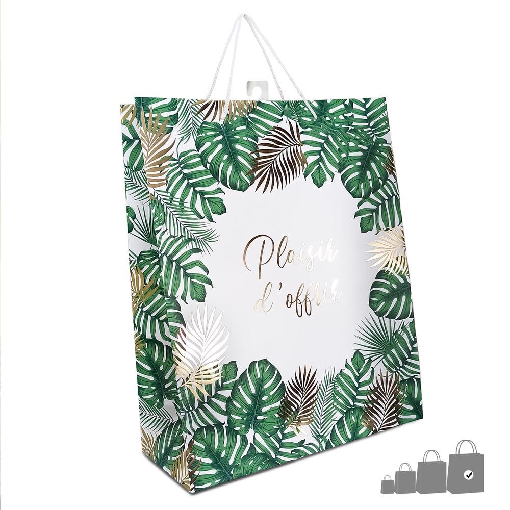 Pochette cadeau plaisir d offrir tropical gm