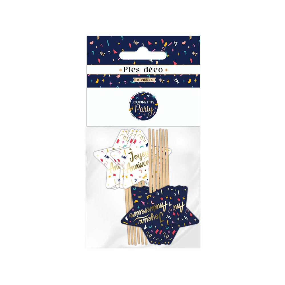 Pics deco confettis party