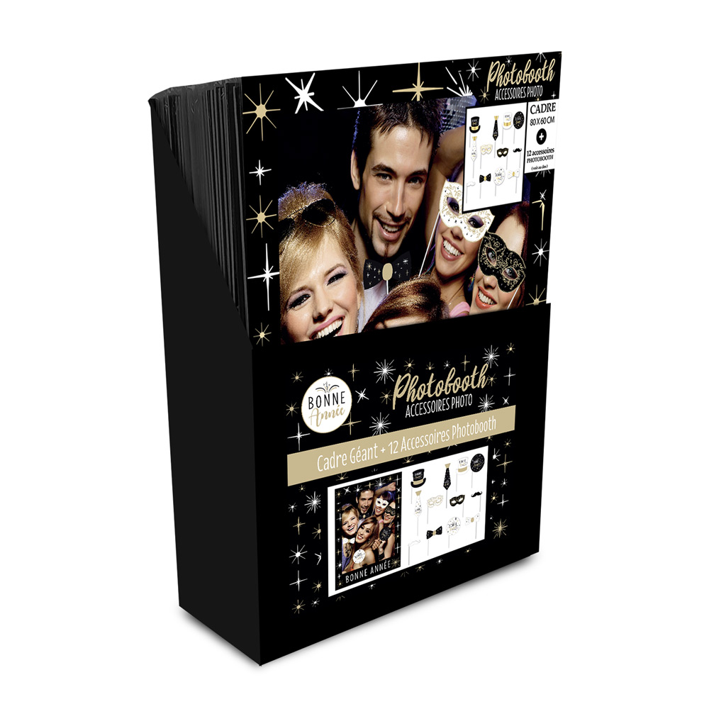 Photobooth geant bonne annee