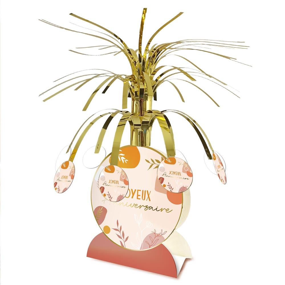 Centre de table terracotta