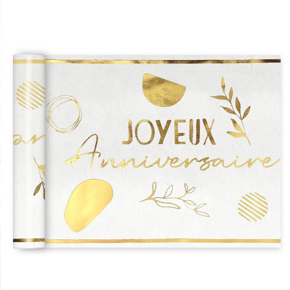 Chemin table terracotta