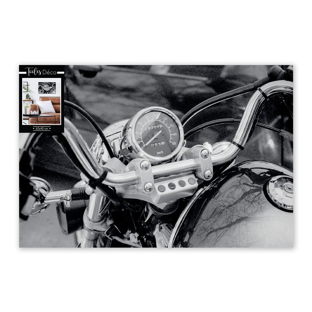 Toile guidon moto 60x40cms