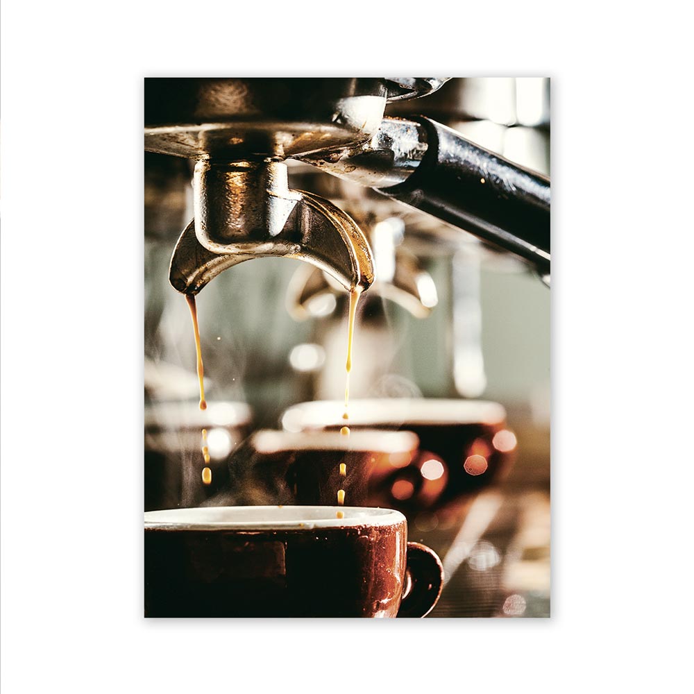 Toile deco cafe 30x40cms