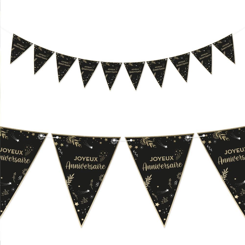 Guirlande fanions happy party