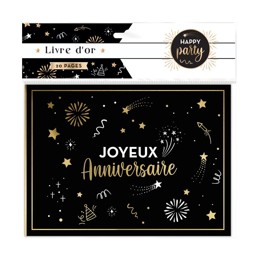 Livre d or anniv happy party