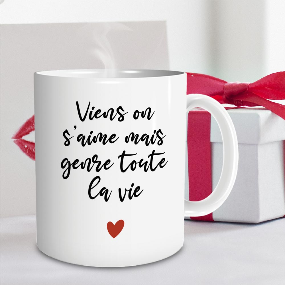 Mug "viens on s aime"