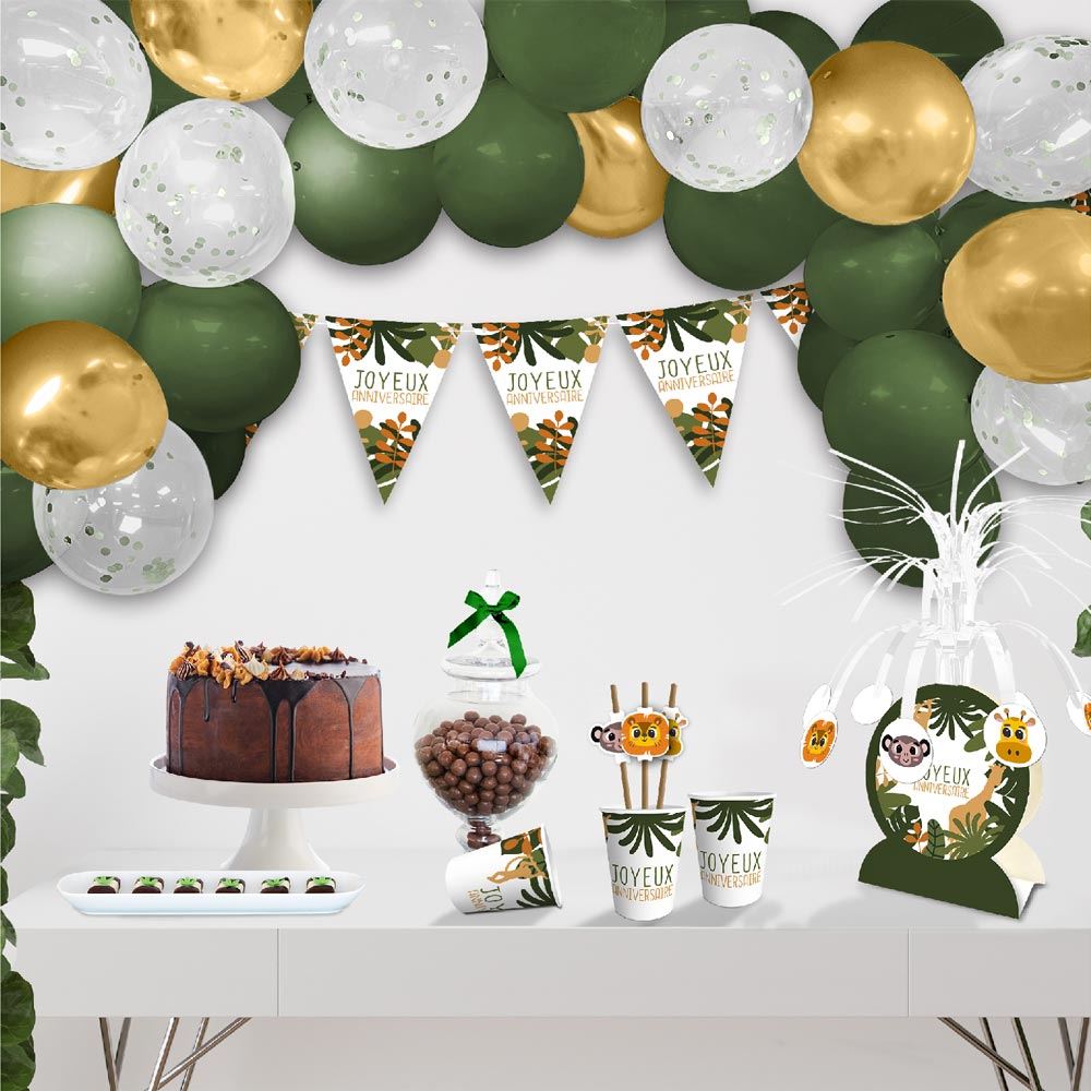 Rubrique Déco de Fête Enfant Theme PARTY JUNGLE