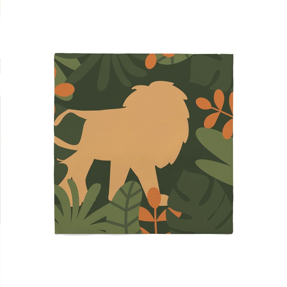Pack 10 serviettes jungle party